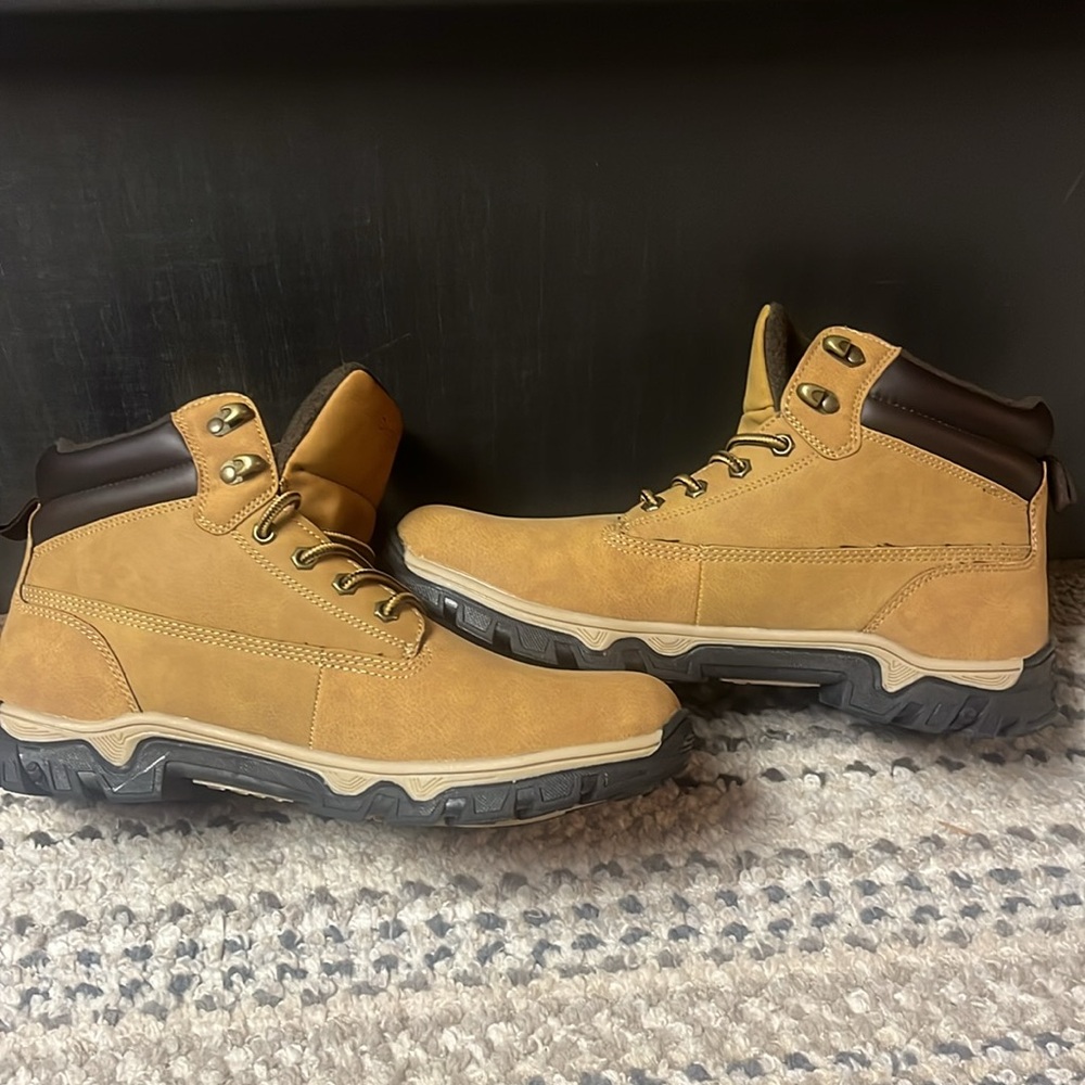 Marco Vitale Collezione Men’s Lace Up Boots Size 10 Like New - Picture 6 of 11